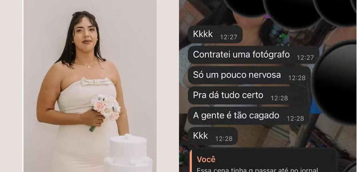 Nájylla Duenas Nascimento, de 34 anos, morreu baleada no dia em que oficializou o casamento; horas antes da cerimônia, ela celebrou a união em mensagem enviada a familiares