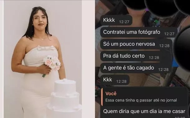 Nájylla Duenas Nascimento, de 34 anos, morreu baleada no dia em que oficializou o casamento; horas antes da cerimônia, ela celebrou a união em mensagem enviada a familiares
