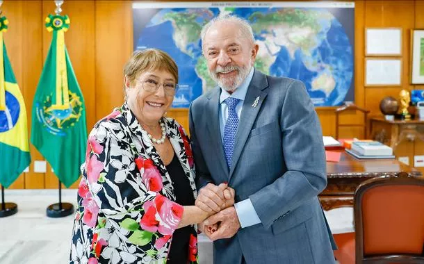 Lula recebe Bachelet e discute candidatura à ONU