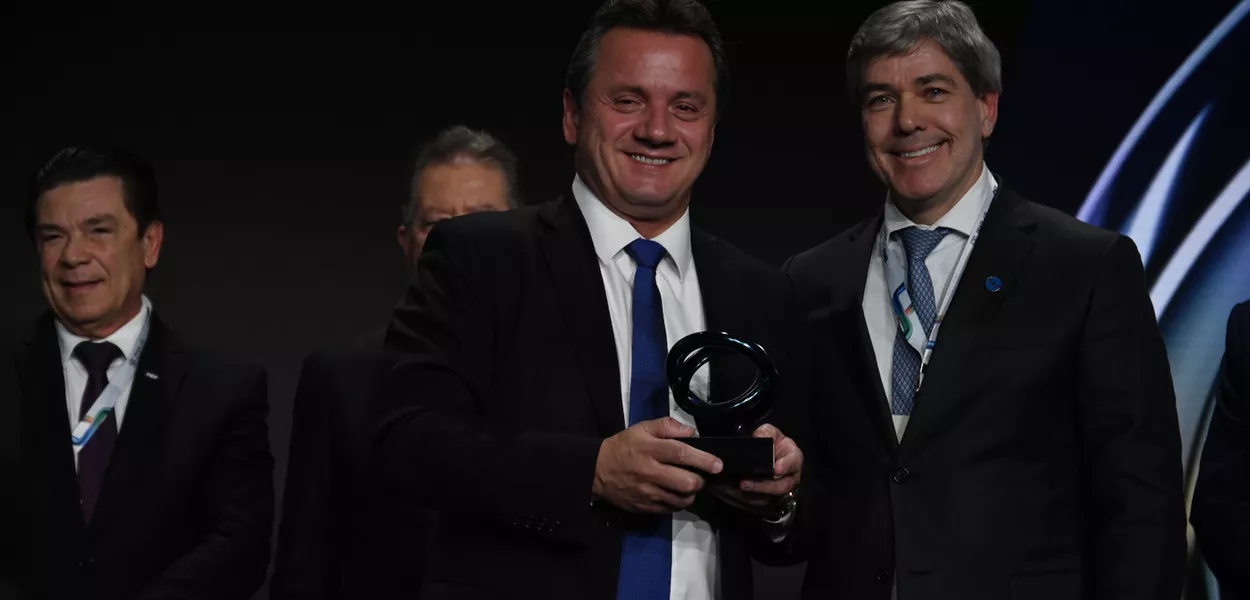Wesley Batista recebe prêmio da indústria nos EUA