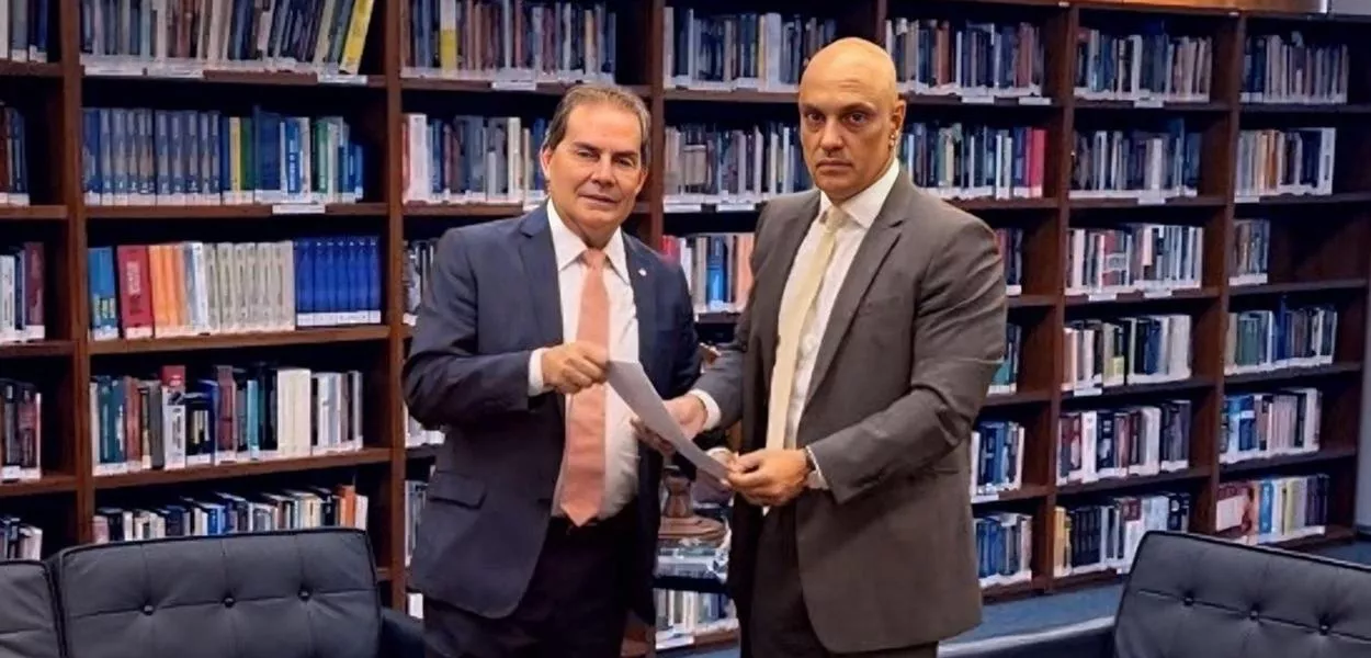 Paulinho da Força e Alexandre de Moraes
