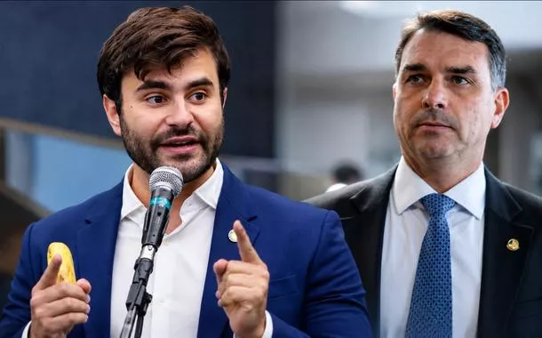 Pedro Rousseff e Flávio Bolsonaro