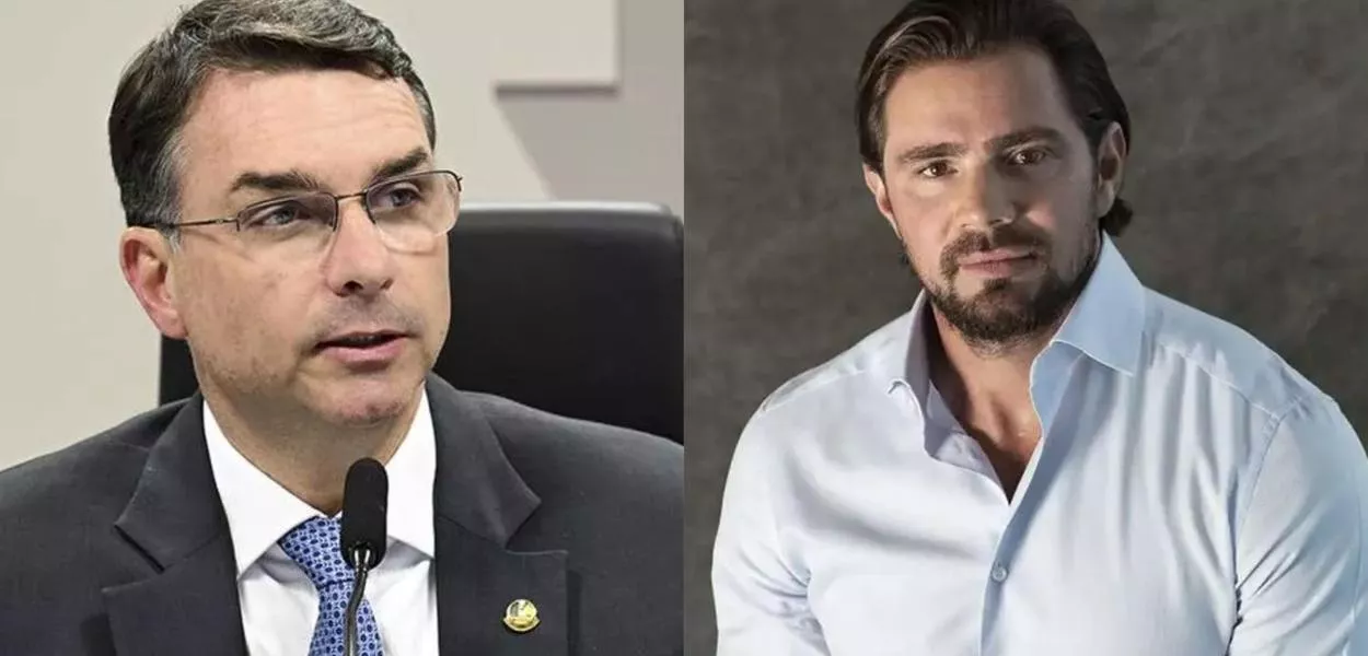Flávio Bolsonaro e Daniel Vorcaro