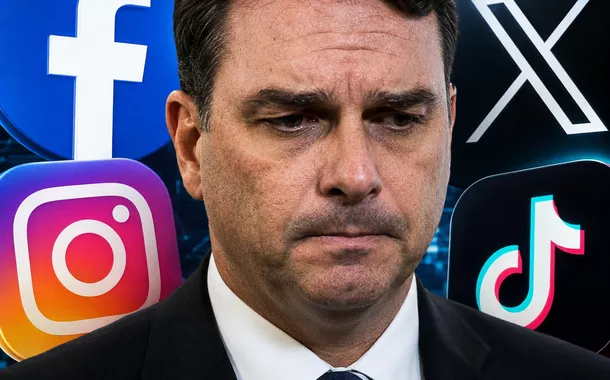 Flávio Bolsonaro tem desgaste inédito nas redes após áudio a Vorcaro, aponta estudo
