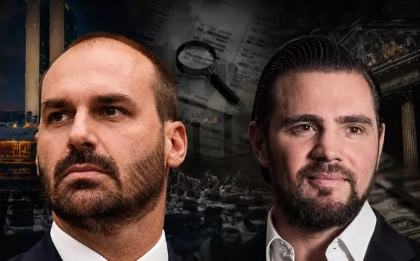 Eduardo Bolsonaro e Vorcaro