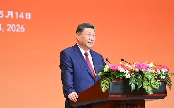 Ampliação: Xi Jinping oferece banquete de boas-vindas a Donald Trump