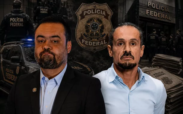 Claudio Castro e Ricardo Magro (Imagem gerada por IA)