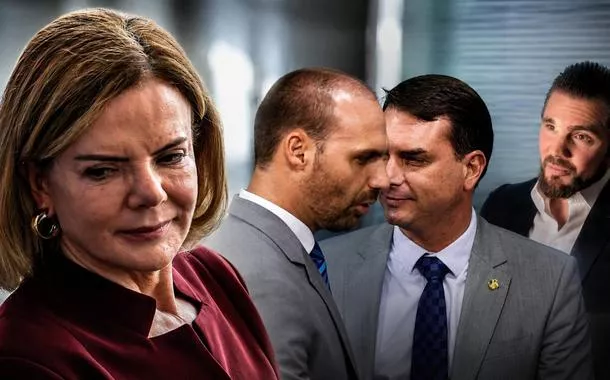 "Lavanderia de dinheiro", diz Gleisi após novas revelações sobre ligação da família Bolsonaro com filme "Dark Horse"