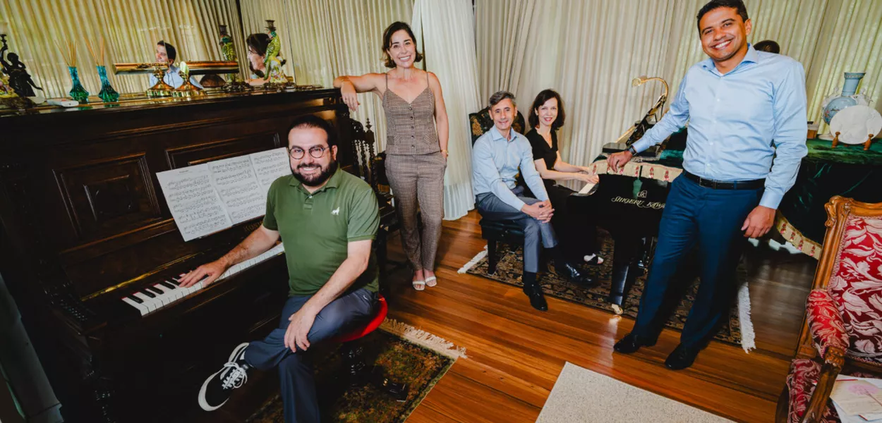 Os pianistas em uma das causas mais nobres de Brasília