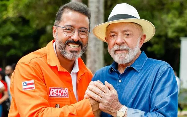 Deyvid Bacelar e presidente Luiz Inácio Lula da Silva 