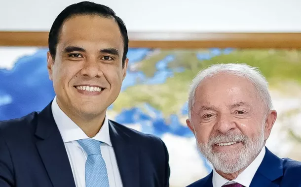 Gustavo Feliciano, novo ministro do Turismo e o presidente -Lula