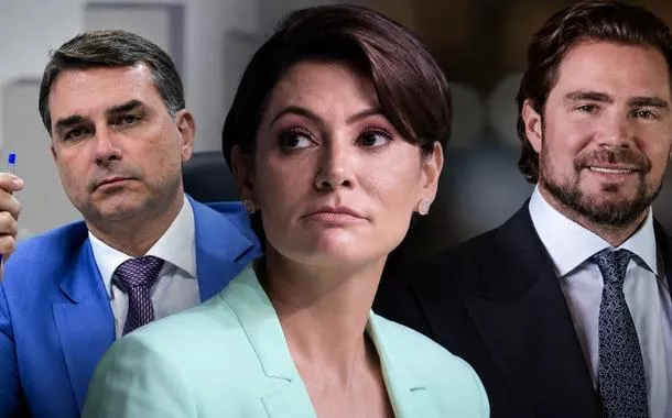 Michelle evita comentar escândalo Flávio-Vorcaro e diz que prioridade é cuidar de Jair Bolsonaro