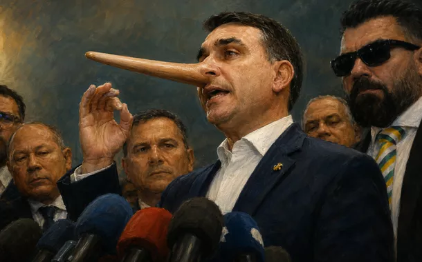 "Ninguém pode se surpreender com as mentiras de Flávio Bolsonaro", aponta Estado de S. Paulo