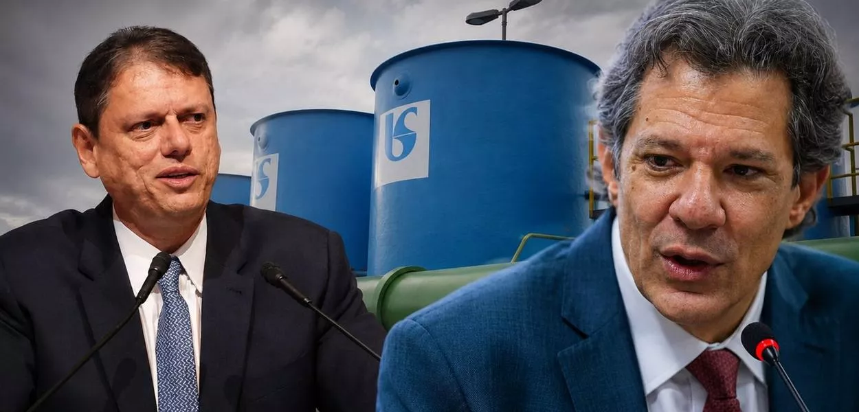 Haddad chama privatização da Sabesp de "lambança" e diz que Tarcísio criou a "Enel da água"