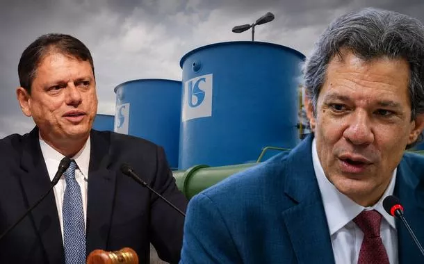 Haddad chama privatização da Sabesp de "lambança" e diz que Tarcísio criou a "Enel da água"