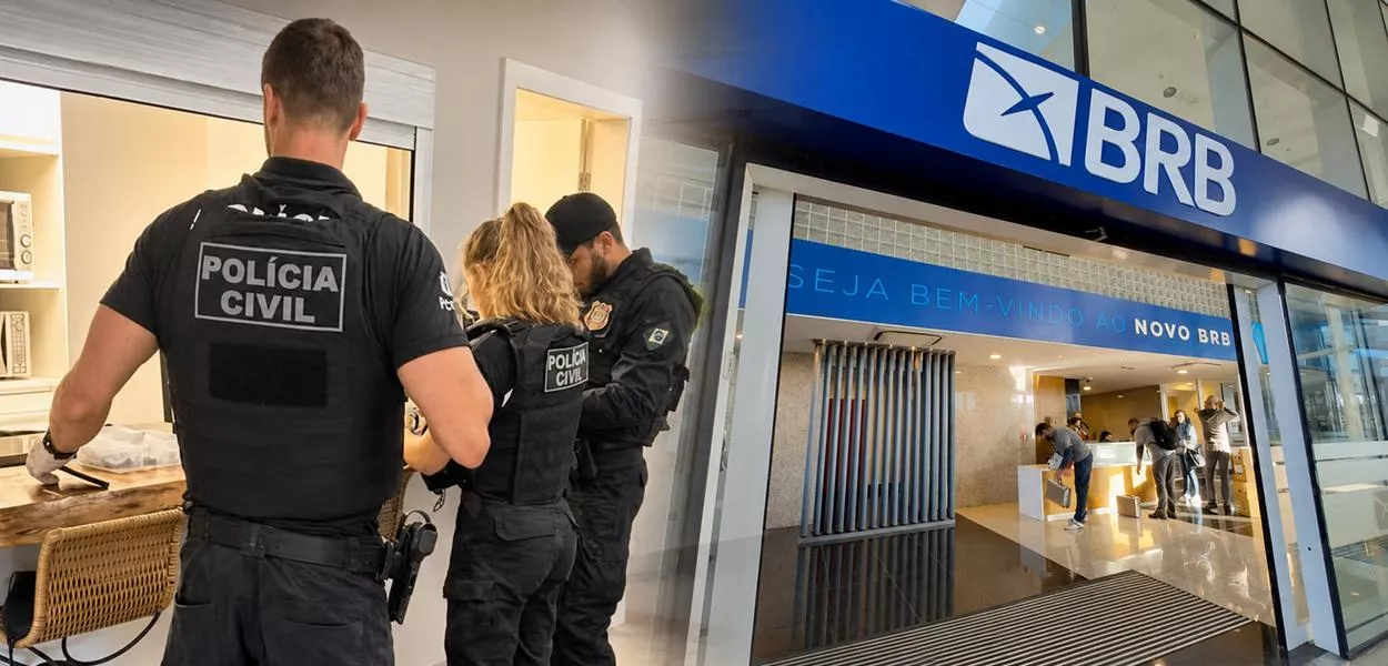 Policiais civis e o Banco de Brasília