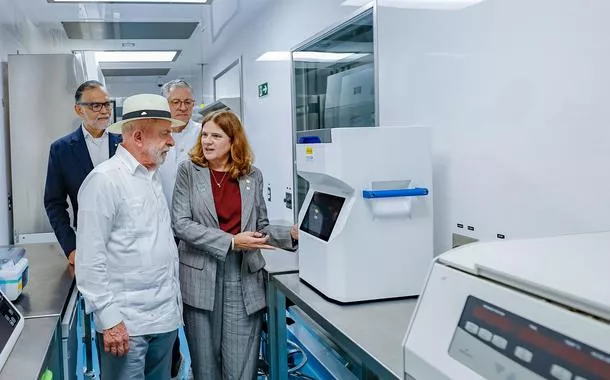 Lula visita o Centro de Desenvolvimento Tecnológico em Saúde (CDTS), na Fiocruz