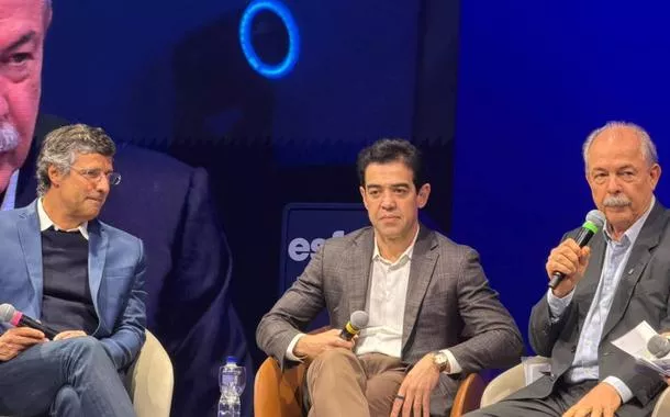 André Esteves, Bruno Dantas e Aloizio Mercadante