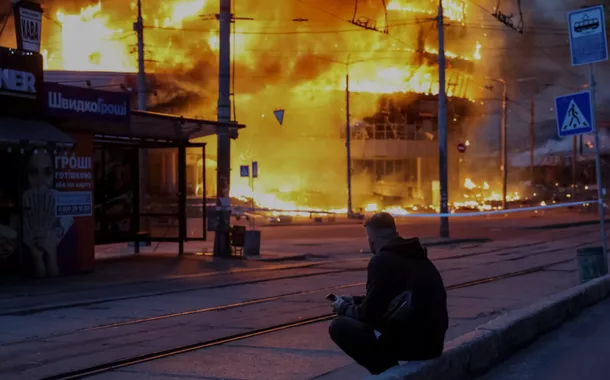 Ataque russo a Kiev