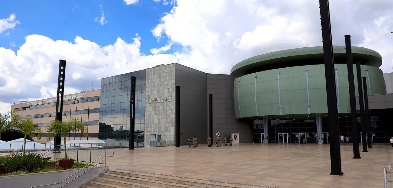 Fachada da Assembleia Legislativa do Estado de Goiás