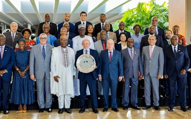 Presidente da República, Luiz Inácio Lula da Silva, durante almoço em homenagem ao Dia da África, no Palácio Itamaraty, em Brasília/DF
