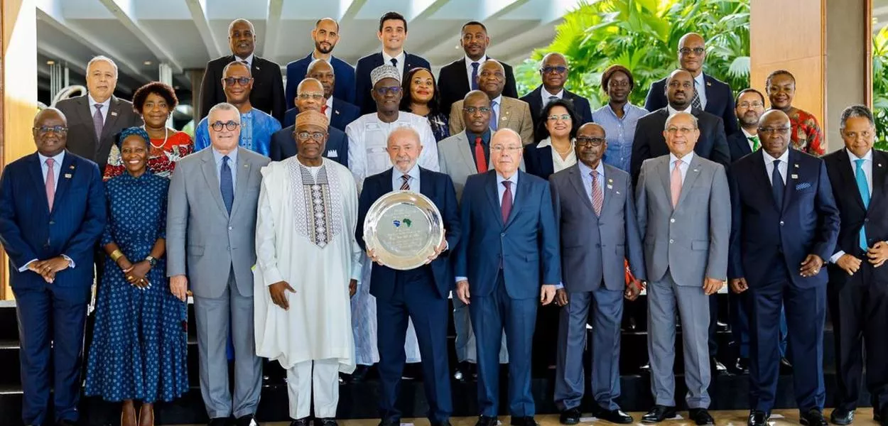Presidente da República, Luiz Inácio Lula da Silva, durante almoço em homenagem ao Dia da África, no Palácio Itamaraty, em Brasília/DF