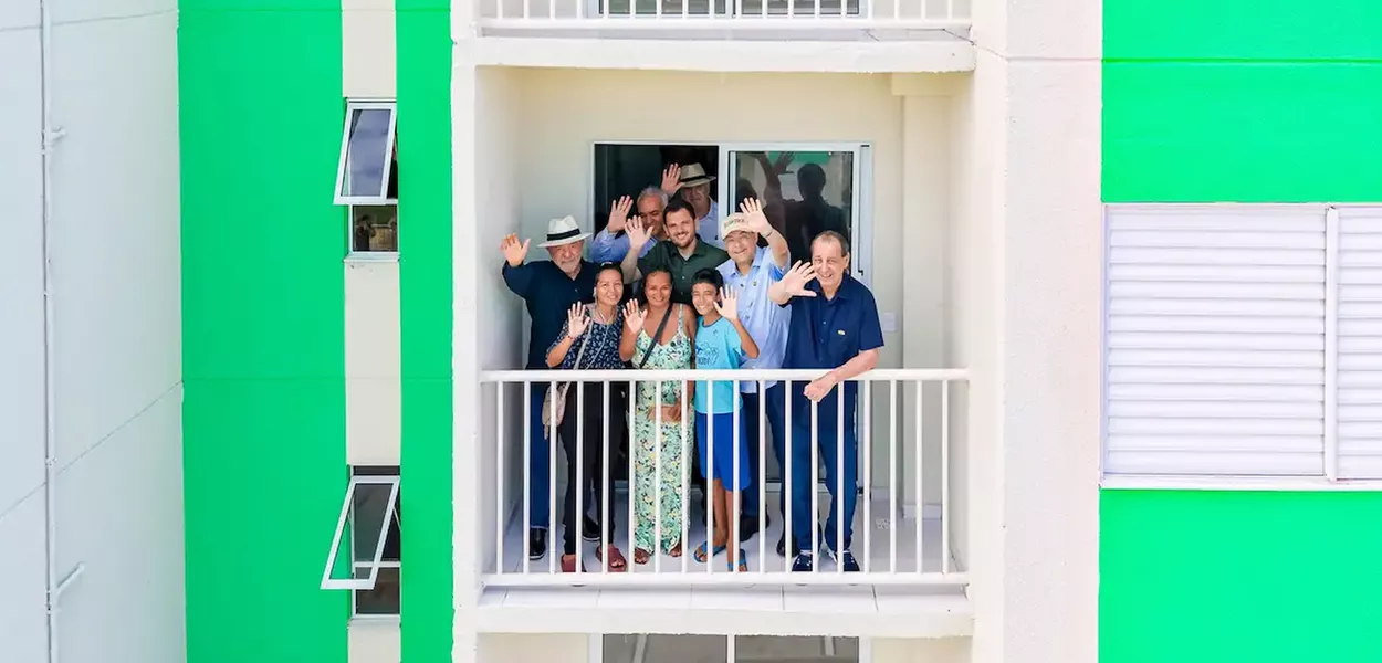 Presidente Lula durante a entrega de 576 moradias do Minha Casa, Minha Vida (MCMV) em Manaus