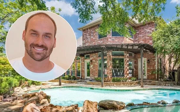 Eduardo Bolsonaro leva vida de luxo em mansão de R$ 6 milhões nos EUA