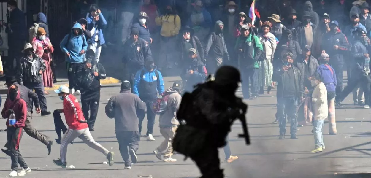 Protesto na Bolívia, 25 de maio de 2026