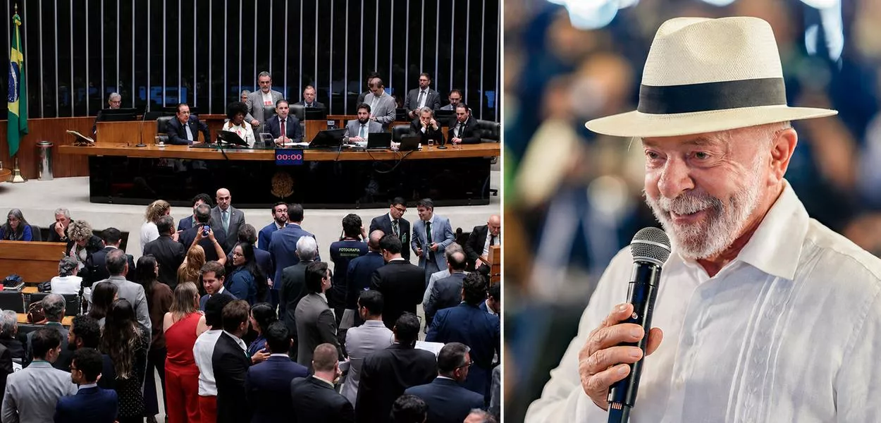 Câmara dos Deputados e o presidente Lula