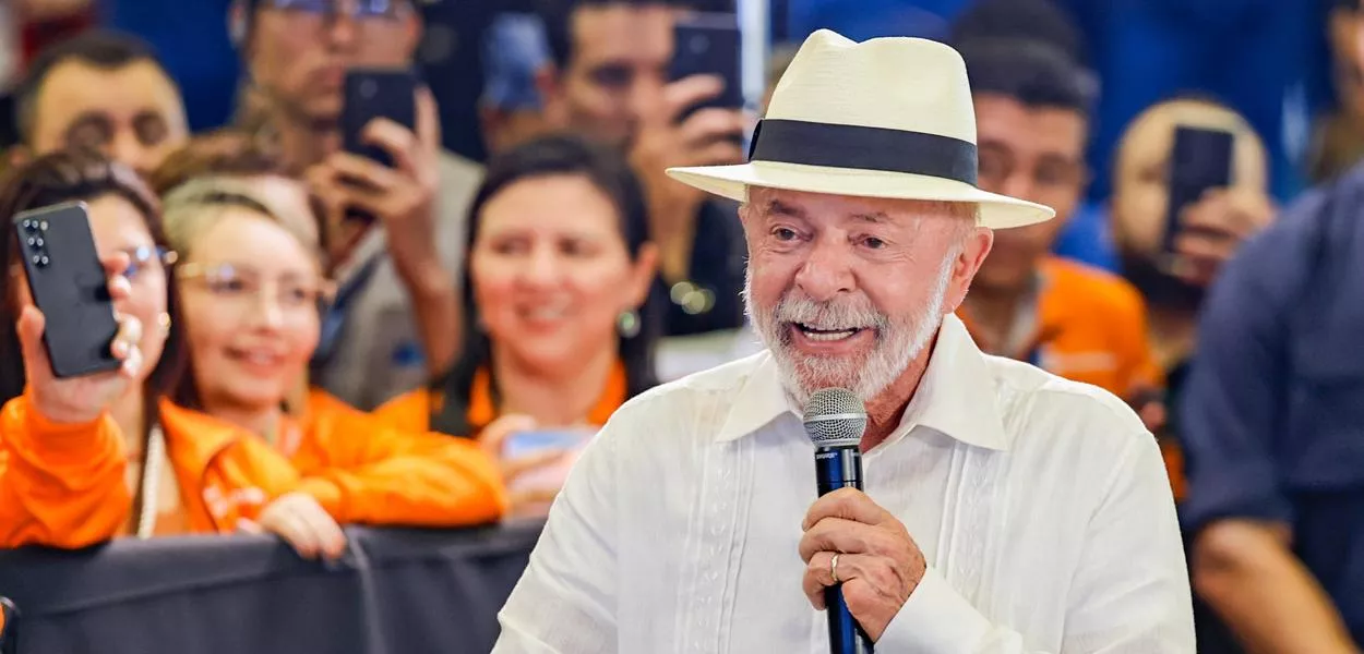 27.05.2026 - Presidente da República, Luiz Inácio Lula da Silva, durante anúncio da retomada de investimentos da Petrobras no Amazonas. Manaus - AM.Foto: Ricardo Stuckert / PR
