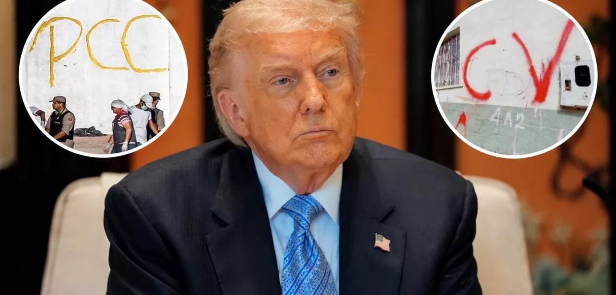 Donald Trump - Símbolos do PCC  e CV