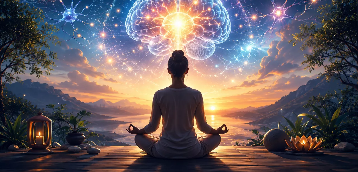 Entenda como mantras e meditação podem transformar o cérebro por meio da neuroplasticidade
