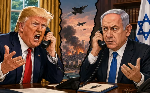 'Você estaria na prisão se não fosse por mim': confira suposto telefonema entre Trump e Netanyahu