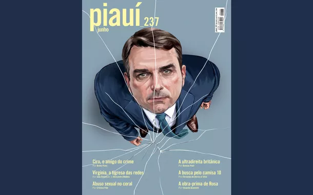 Capa da edição 237 da Revista Piauí