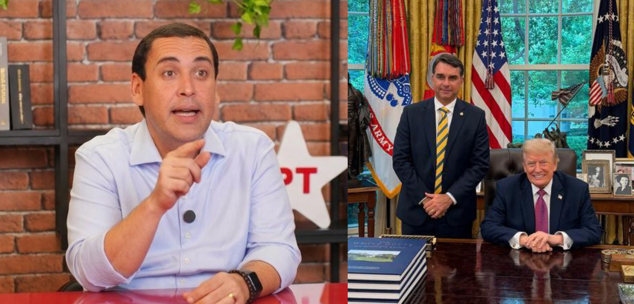 Secretário do PT apelida tarifaço de "tariFlávio" após nova taxação de Trump