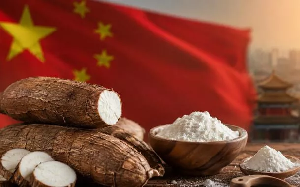 China deve ampliar demanda global por amido de mandioca; avanço abre espaço para o Brasil