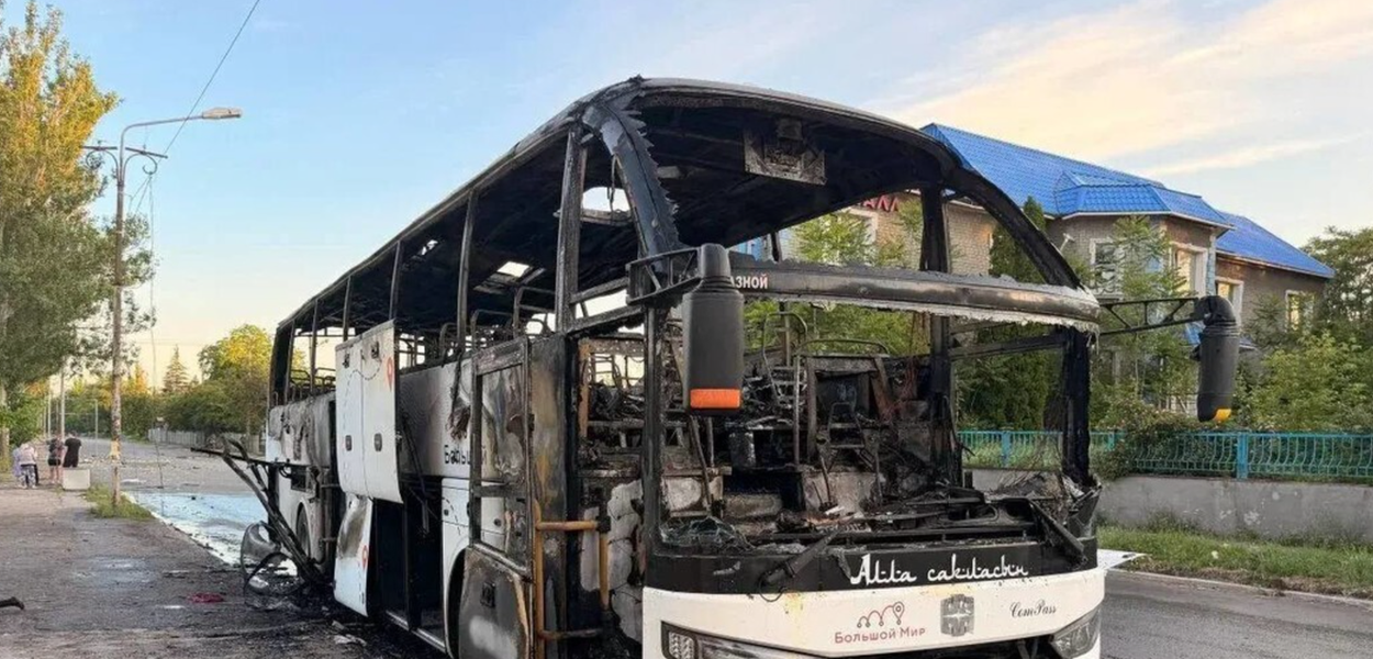 Ataque com drone mata sete civis em ônibus na Rússia