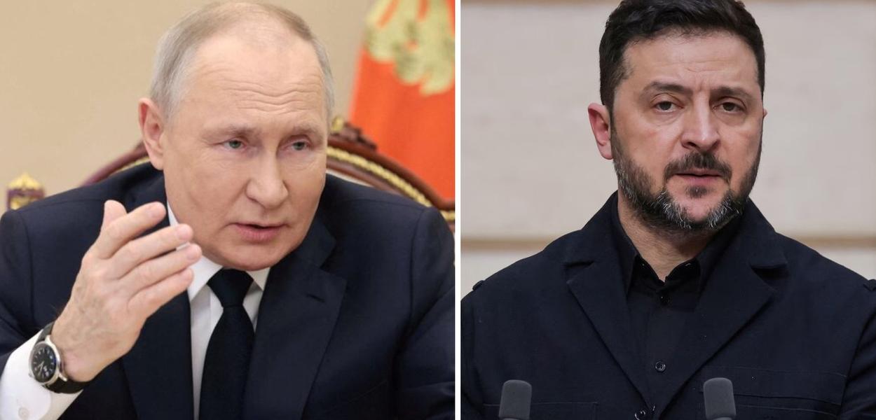 Kremlin diz que Putin está disposto a receber Zelensky em Moscou
