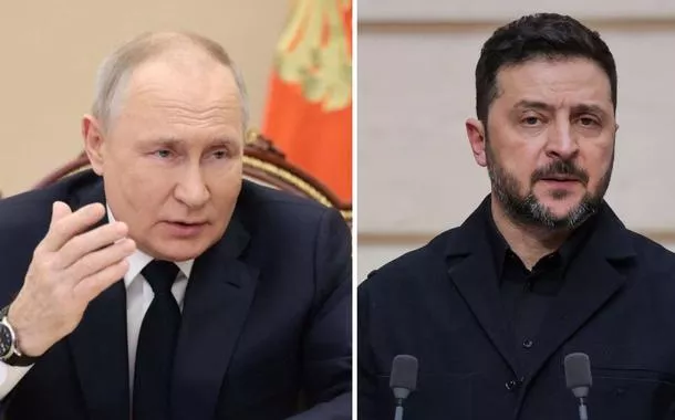 Kremlin diz que Putin está disposto a receber Zelensky em Moscou