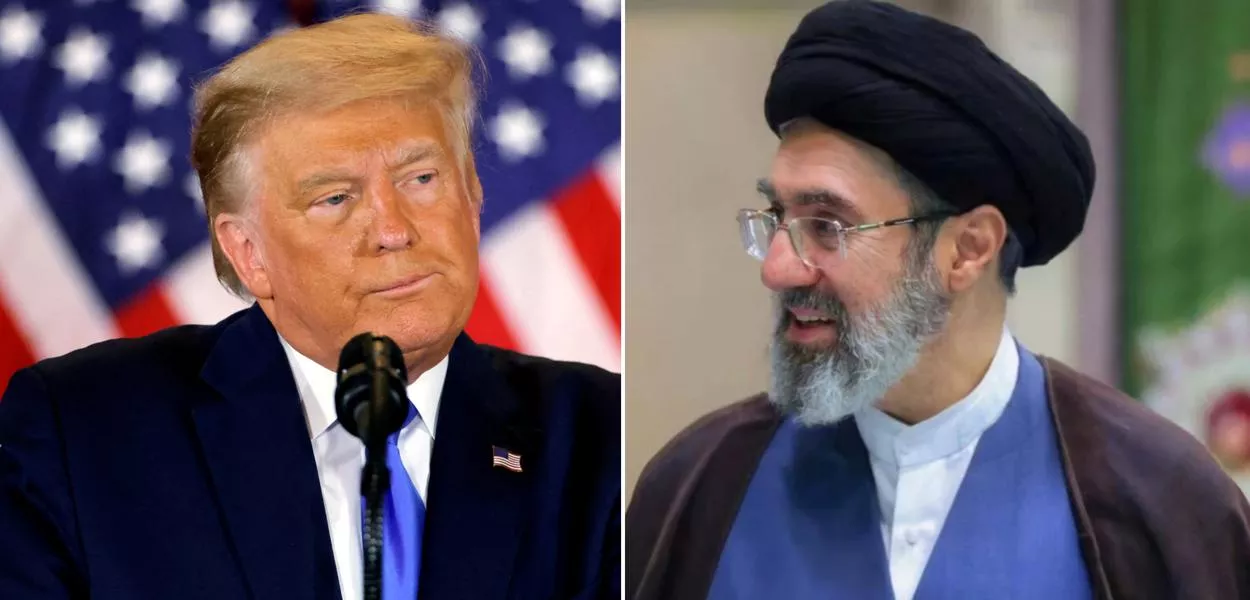 Donald Trump e Mojtaba Khamenei