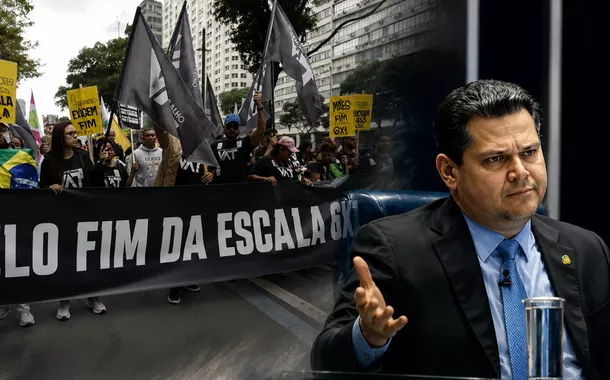 Manifestação pelo fim da escala 6x1 e Davi Alcolumbre