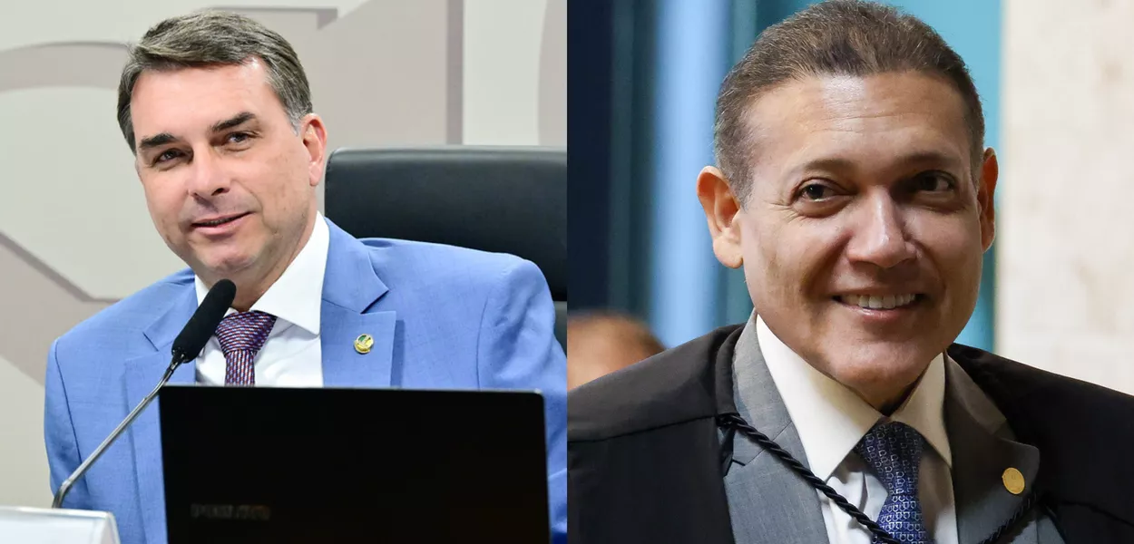 Flávio Bolsonaro e Kassio Nunes Marques