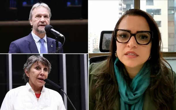 Pedro Uczai, Erika Kokay e Karina Gama