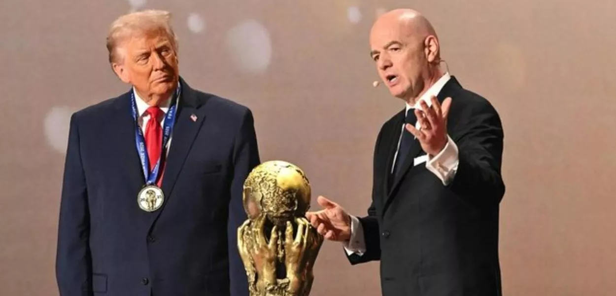 Donald Trump e Gianni Infantino