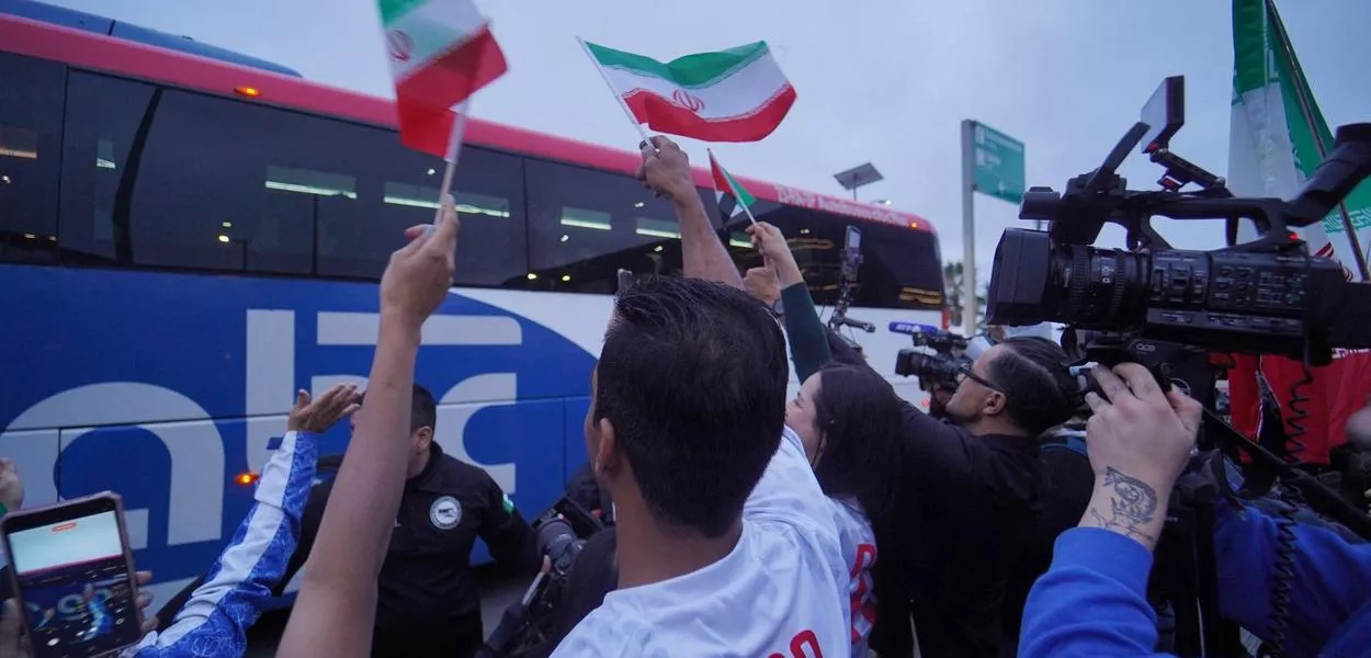Equipe do Irã chega a Tijuana para a Copa do Mundo
7 de junho de 2026