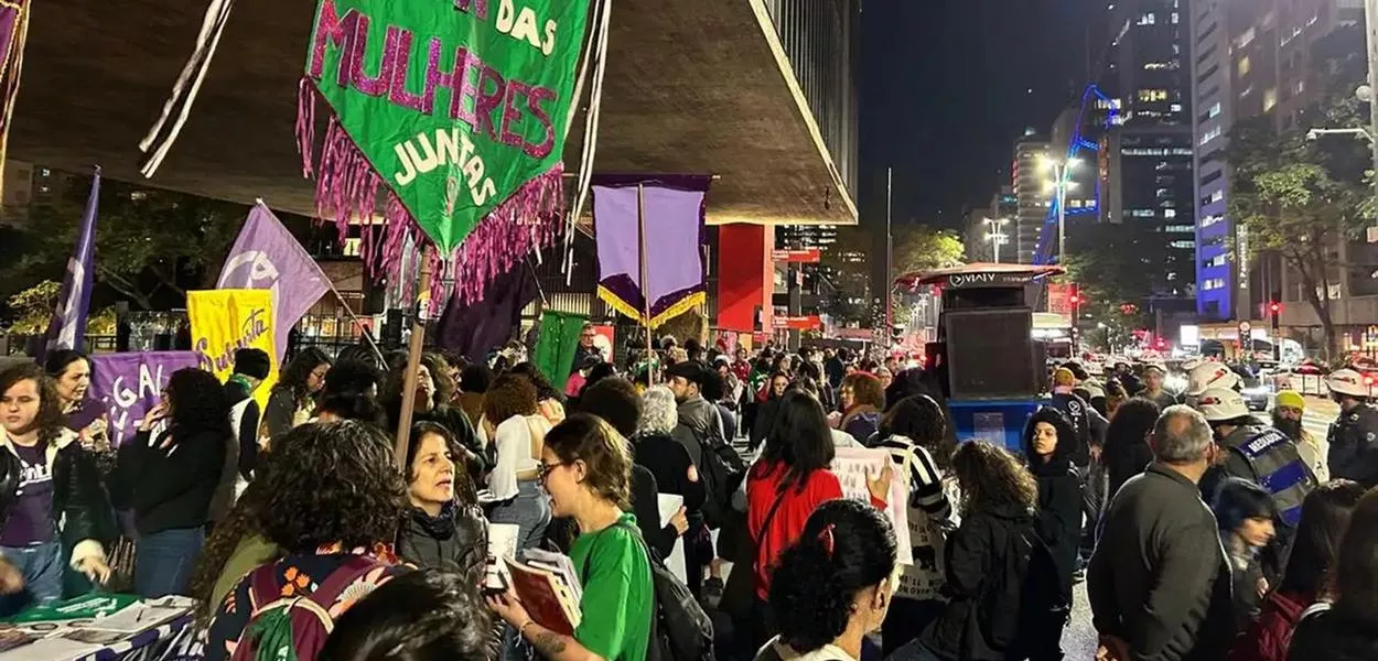 Protesto em São Paulo