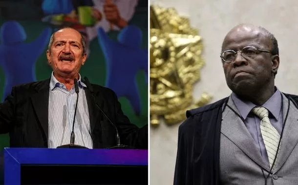 Aldo Rebelo e Joaquim Barbosa