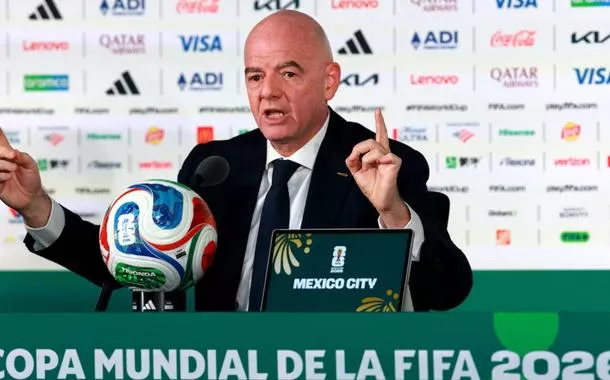 Gianni Infantino, em 10 de junho de 2026