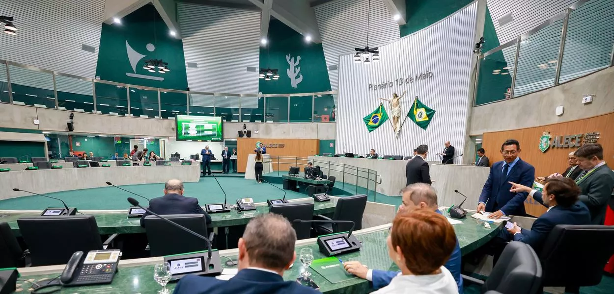 Plenário da Assembleia Legislativa do Estado do Ceará (Alece)